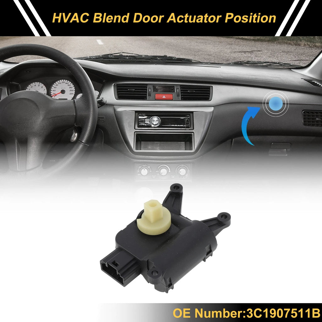 HVAC Heater Blend Door Actuator Replacement for Volkswagen Passat (2009–2012)
