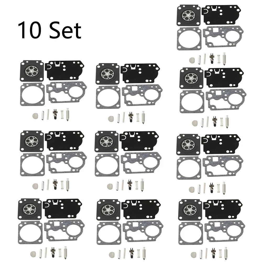 10x Trimmer Carburetor Gasket Kit for Poulan PP330 PP335 (ZAMA RB-168 C1M-W44)