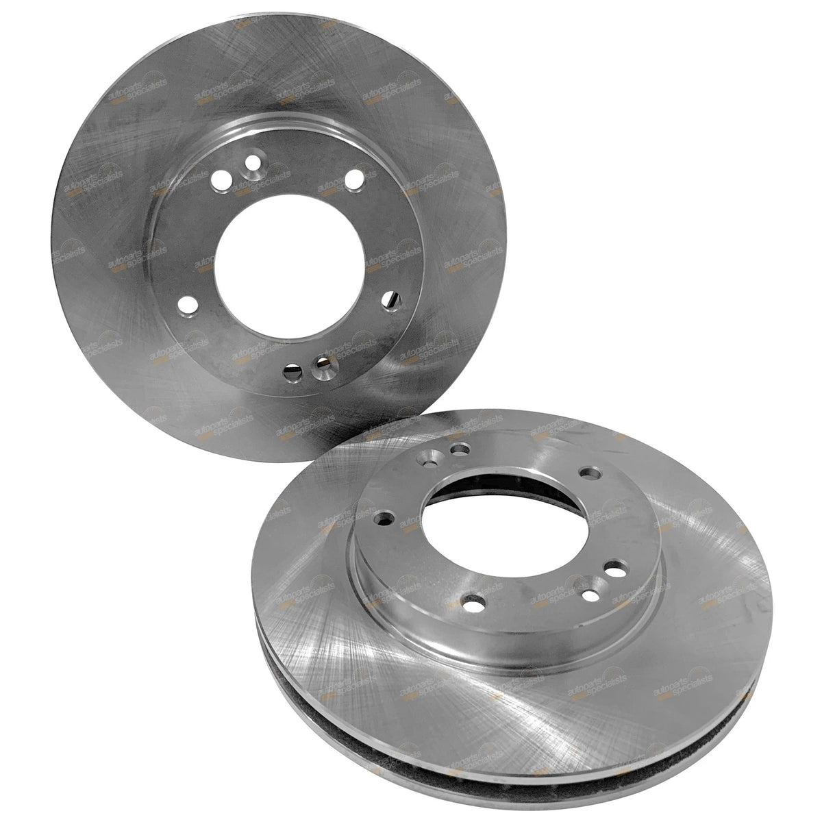 2X Front Disc Brake Rotors for Kia Spectra FB 1.8L TE (2001–2004)
