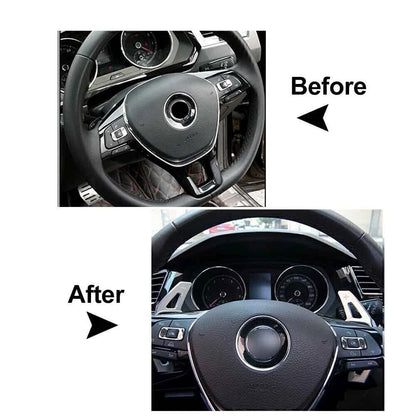 Steering Wheel Shift Paddle Shifter Extension for VW Tiguan Golf 7 (2017–2021)