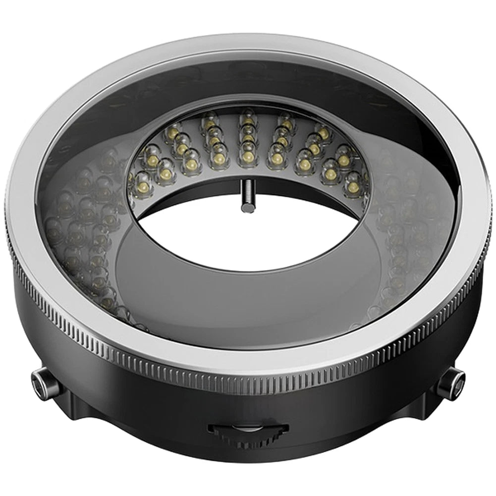 LED Ring Illuminator for iL37 (96) Silver 8.2cm