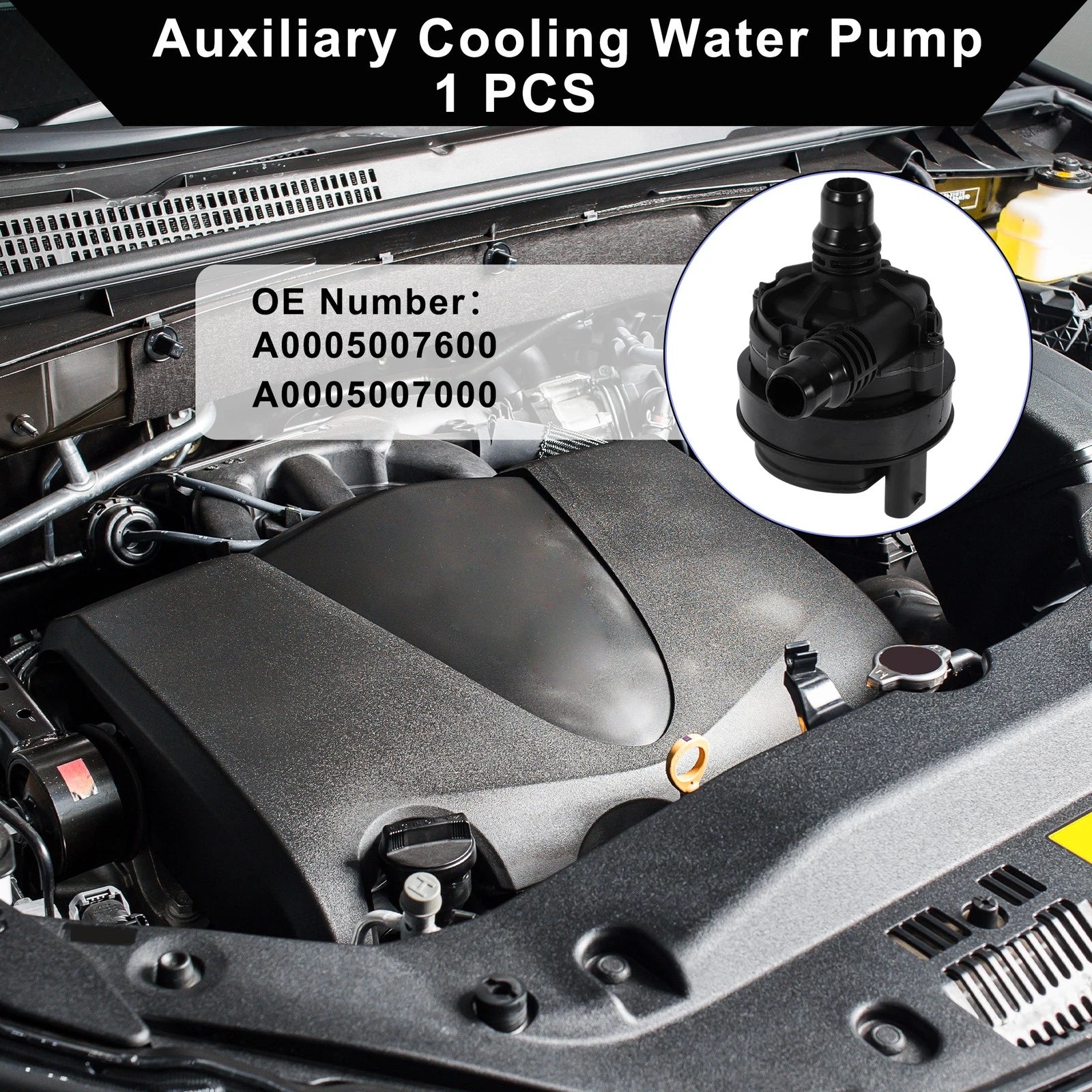 Auxiliary Cooling Water Pump Replacement for Mercedes-Benz C-Class (2019–2024)