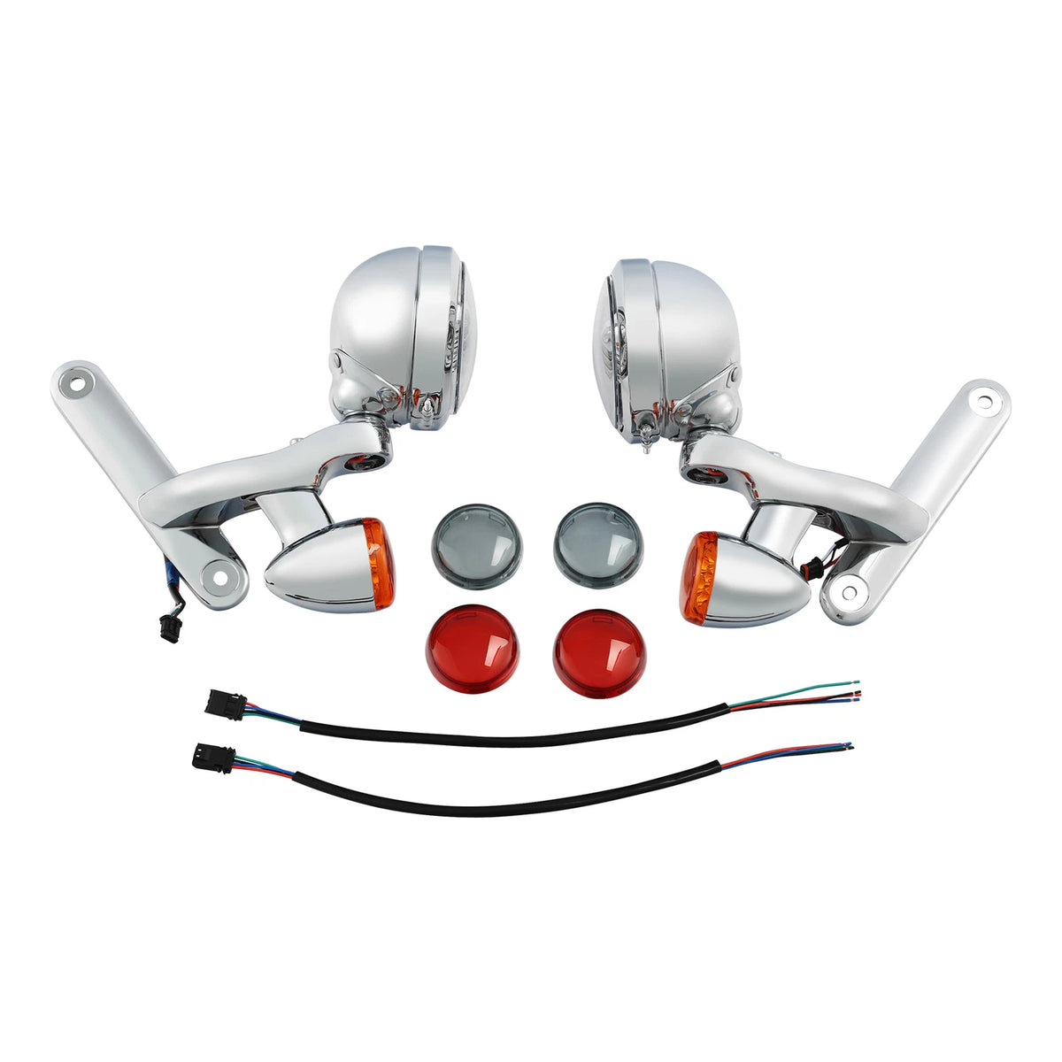 LED Fog Light Bracket for Harley Touring Road King (1994–2024)