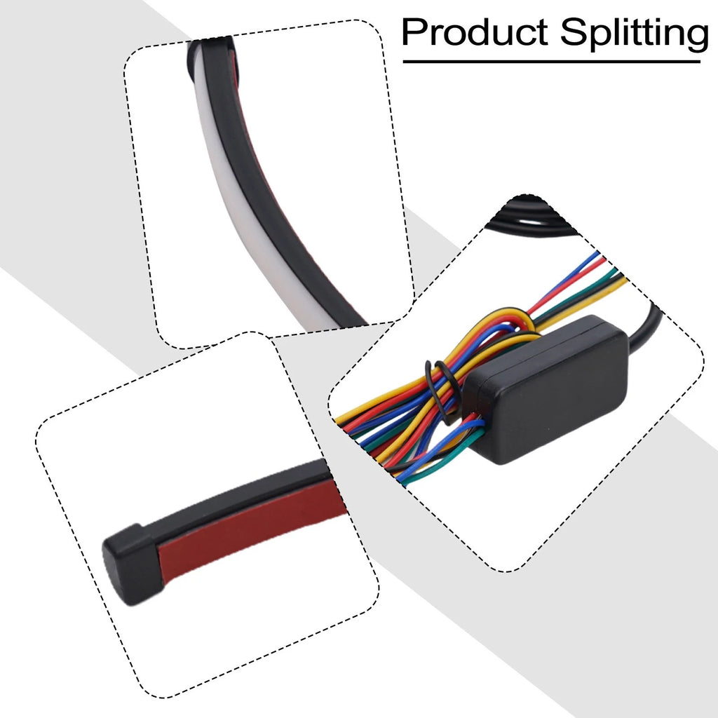 20CM Motorcycle Stop Light for Optimal Rear End Collision Prevention