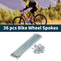 Bicycle Spokes Nipple Set 45 Steel Galvanized for Universal (All Years)