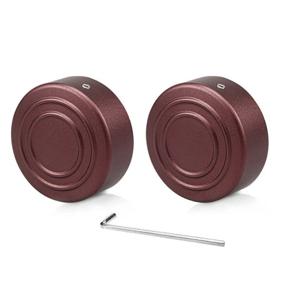2X Aluminum Front Fork Cover Cap Nut for Harley Sportster (RHD)