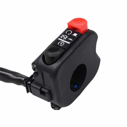 7/8" Motorcycle Handlebar Ignition Switch for