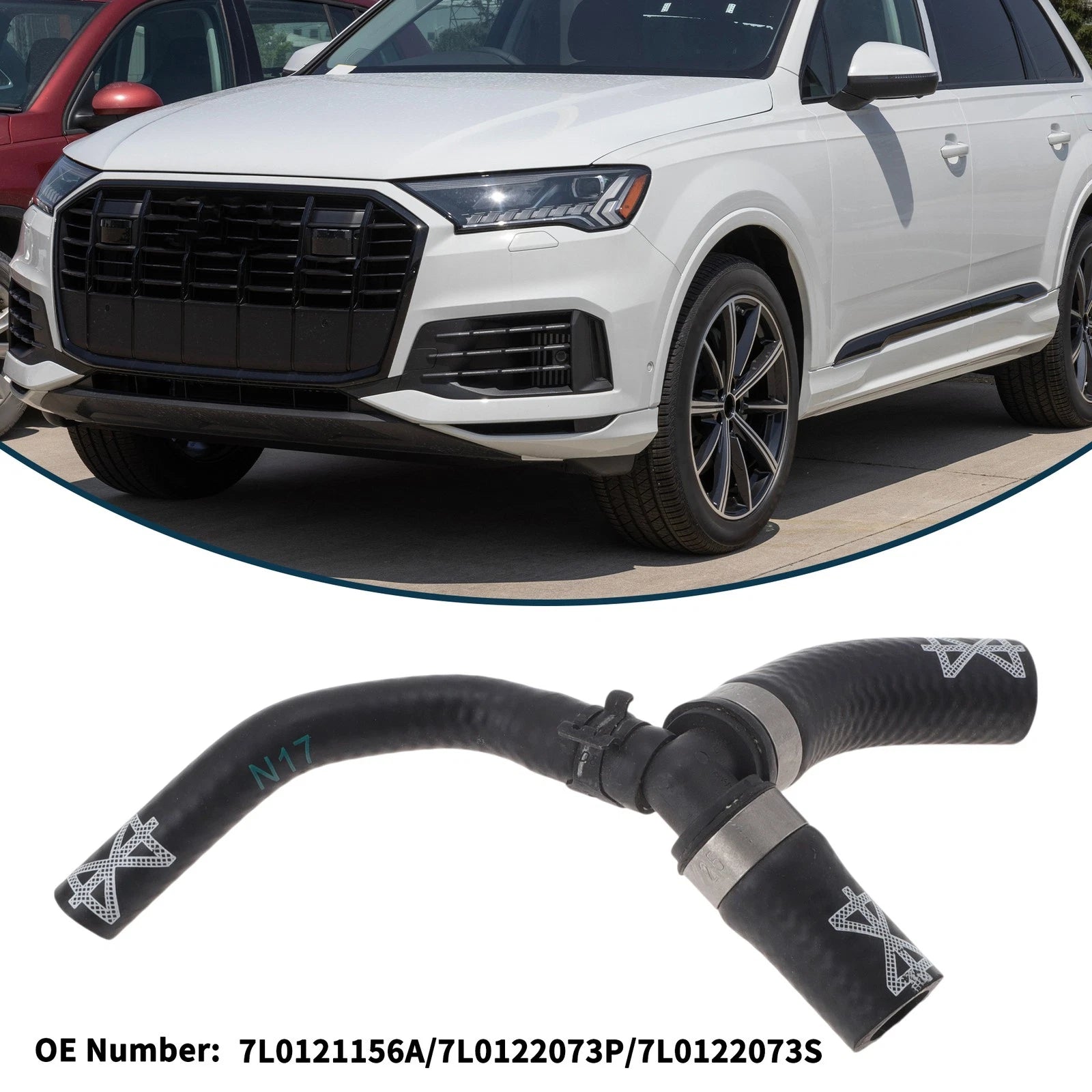 Radiator Hose Replacement for Audi Q7 3.6L (2007–2010)