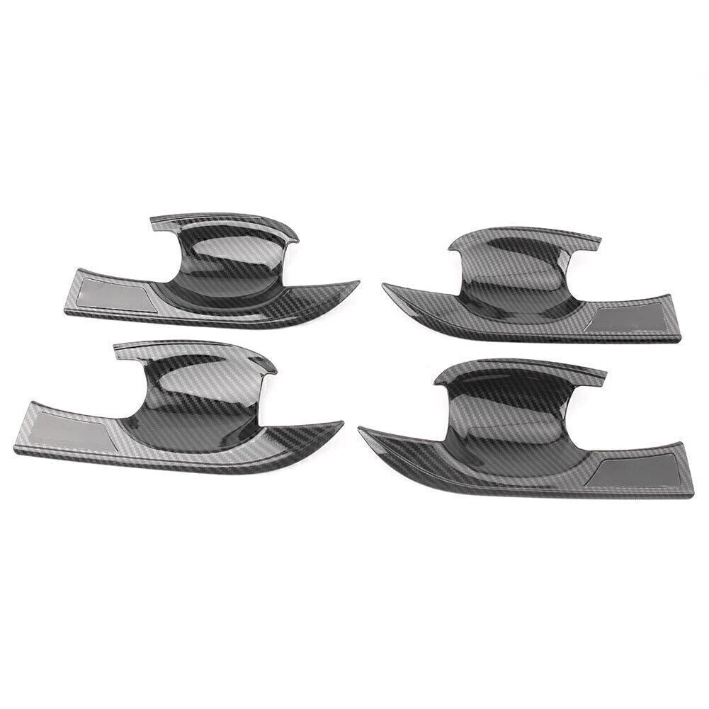Carbon Fiber Door Handle Bowl Cover Trim for Mitsubishi Eclipse Cross (2018)