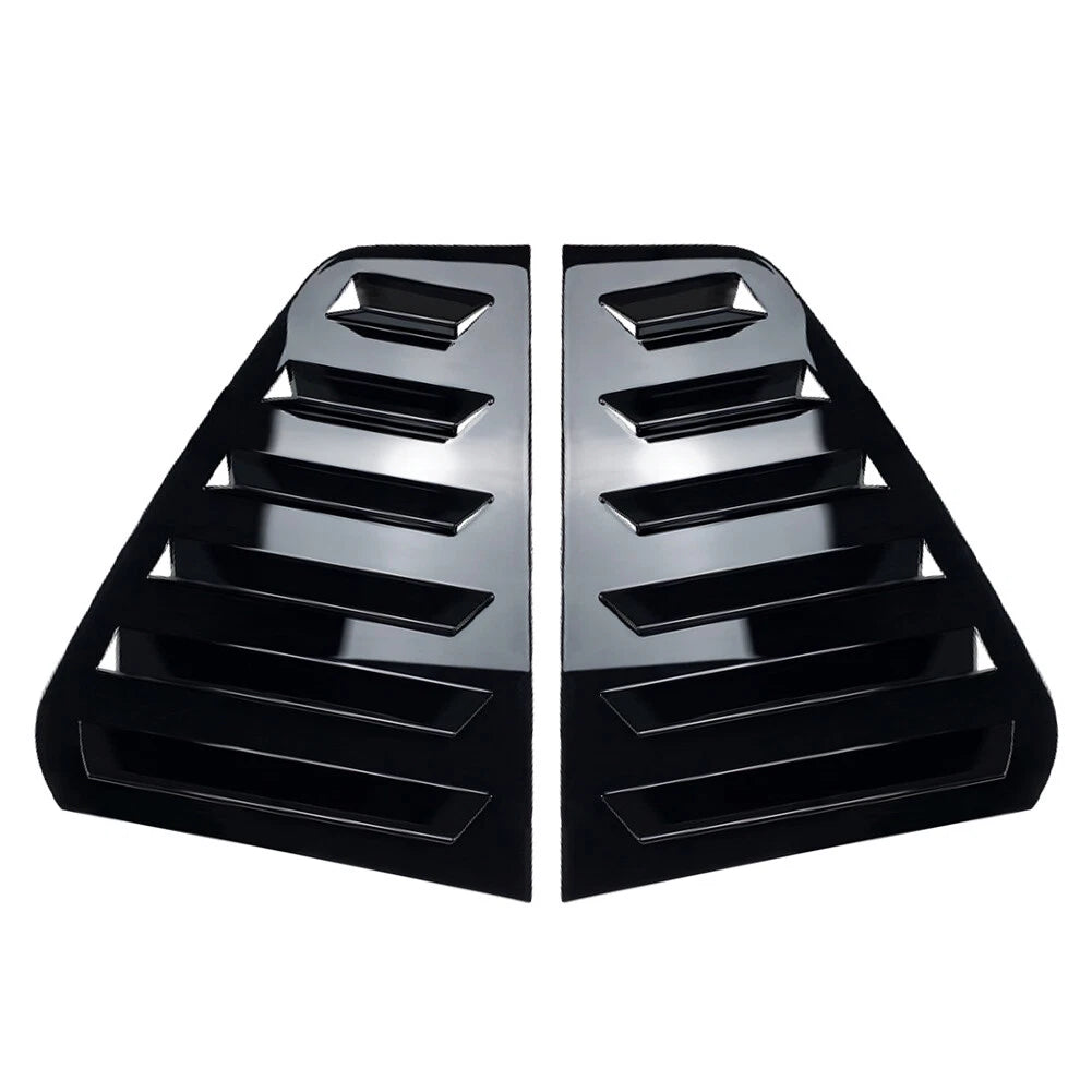 Rear Window Side Vent Shutter Louver Cover Trim for VW Golf MK7 MK7.5 (2014–2019)