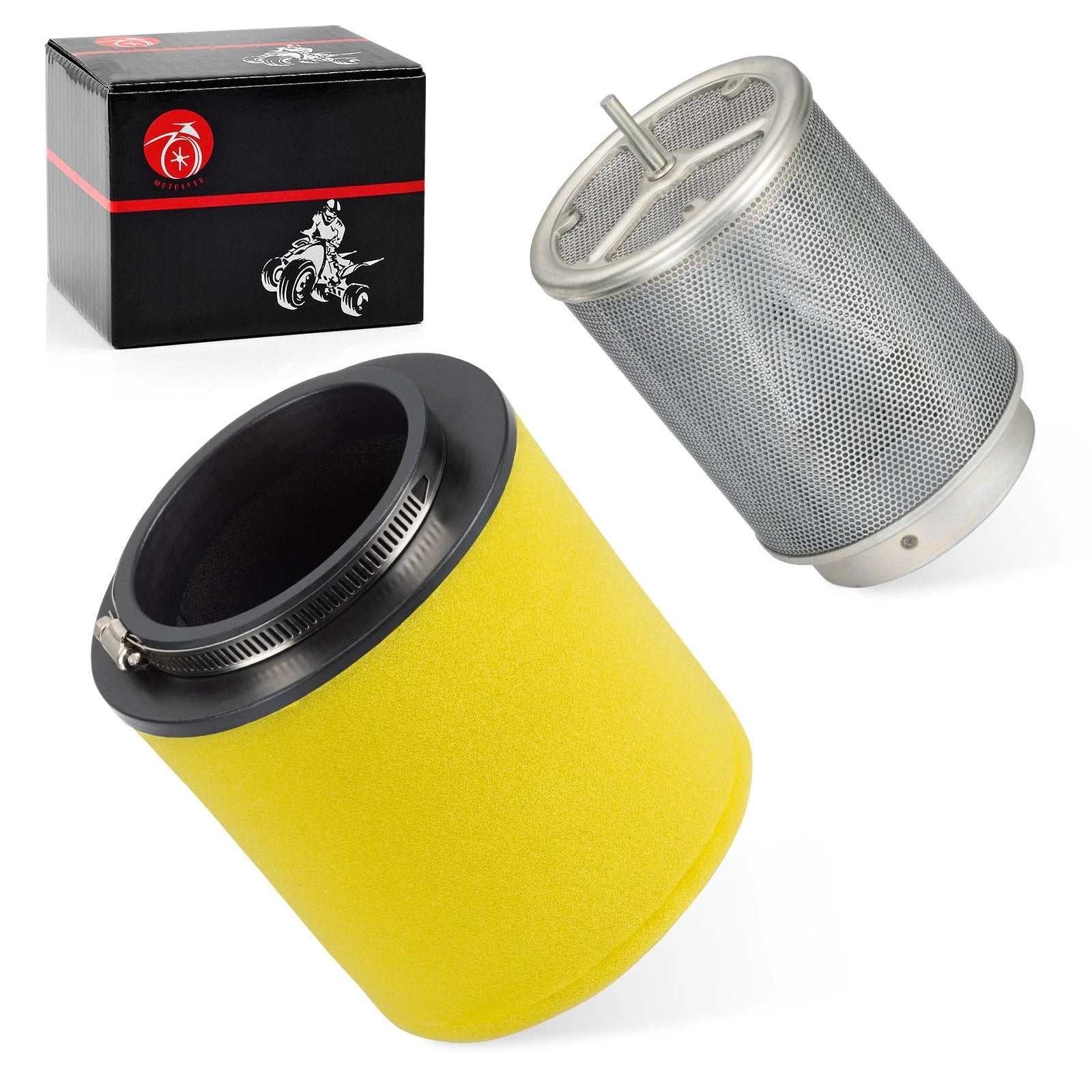 Air Filter & Cage for Honda TRX450R (2004–2005) 17211-HP1-000 17254-HP1-000