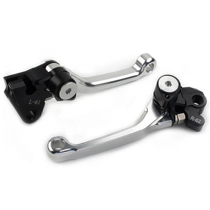 Pivot Dirt Clutch Brake Levers for Kawasaki KX450F (2006–2010, 2012)