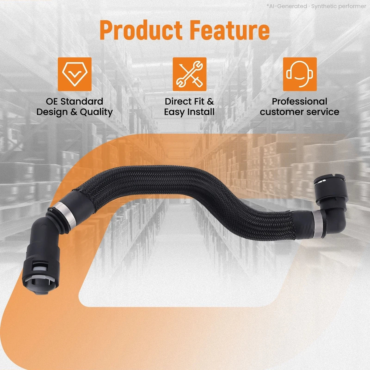 Heater Hose Connector for Jeep Grand Cherokee (2014–2018) 68199254AA