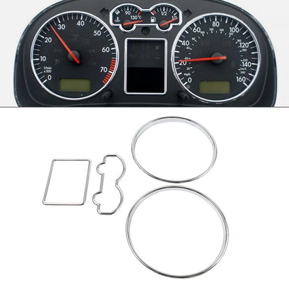 Speedometer Gauge Dial Rings Trim for VW Golf MK4, Passat B5, Jetta 4