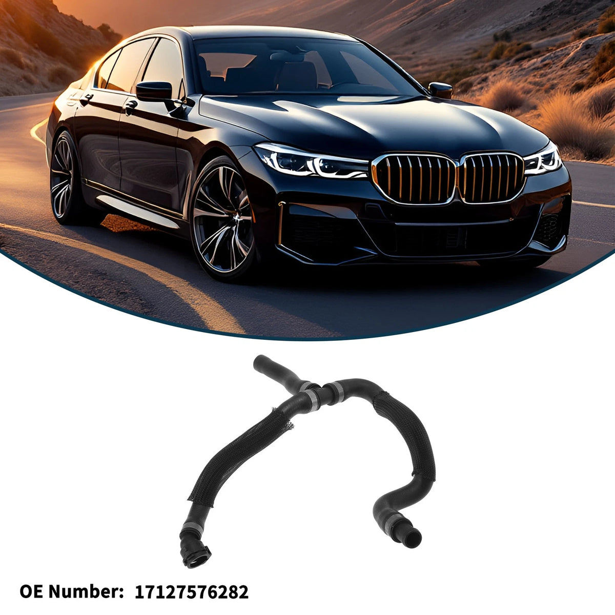 Radiator Hose Replacement for BMW 7 Series (2008–2015) Coolant Pipe