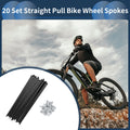 Bicycle Spokes 14G Straight Pull 139mm for 20 Inch Wheel Set (2000–2000)