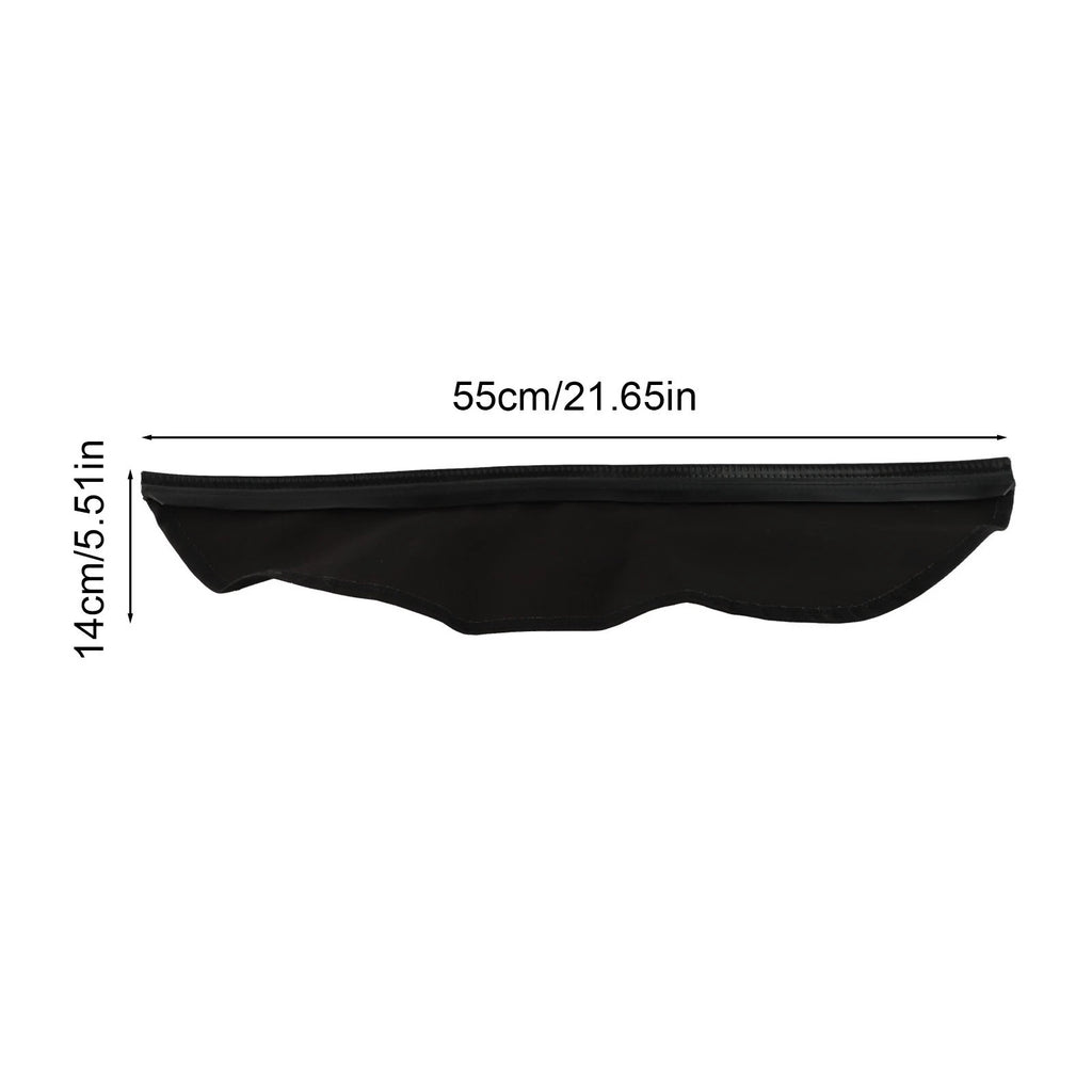 Pressure Fit Silicone Seal Bib for Welding Helmet (Full Front Neck Coverage)
