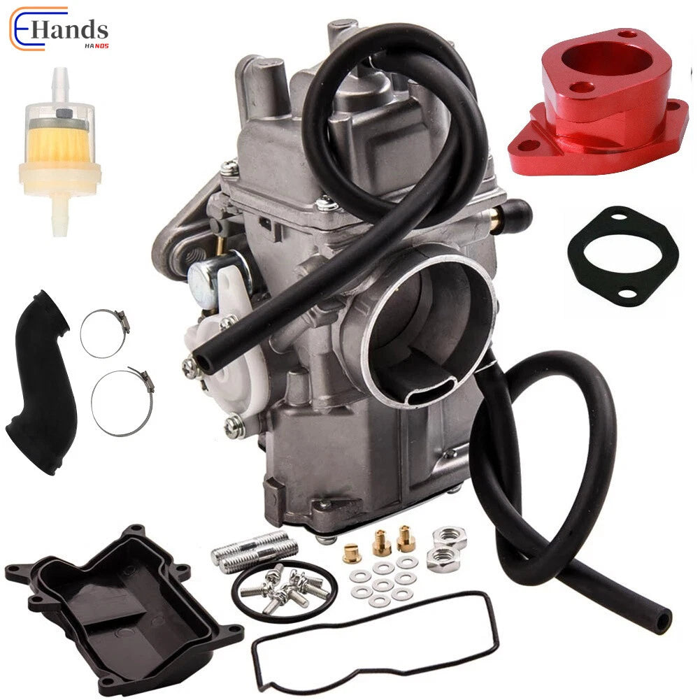 Carburetor & Air Box Cleaner Joint for Yamaha Warrior Wolverine 350 (1997–2004)