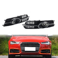Fog Light Kit for Audi A6 S6 (2016–2018) - Includes Grille Cover