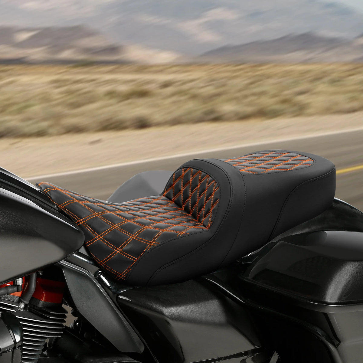 Driver & Passenger Seat for Harley Touring Street Road King Glide (2009–2023)