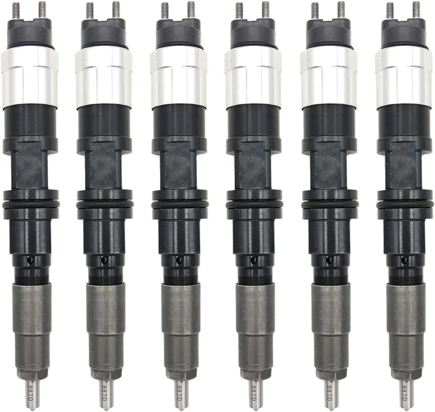 6PCS Fuel Injector 0950008810 for John Deere Diesel Engine (4045)