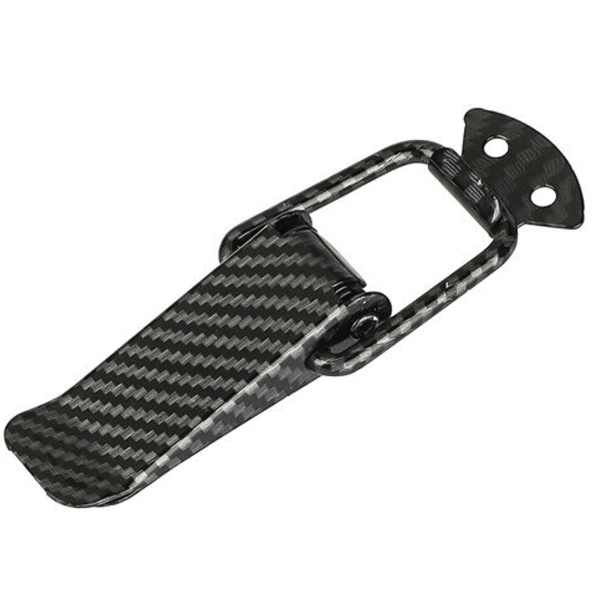 2 Pcs Carbon Fiber Quick Release Fastener for Fender Trunk Hatch Lids