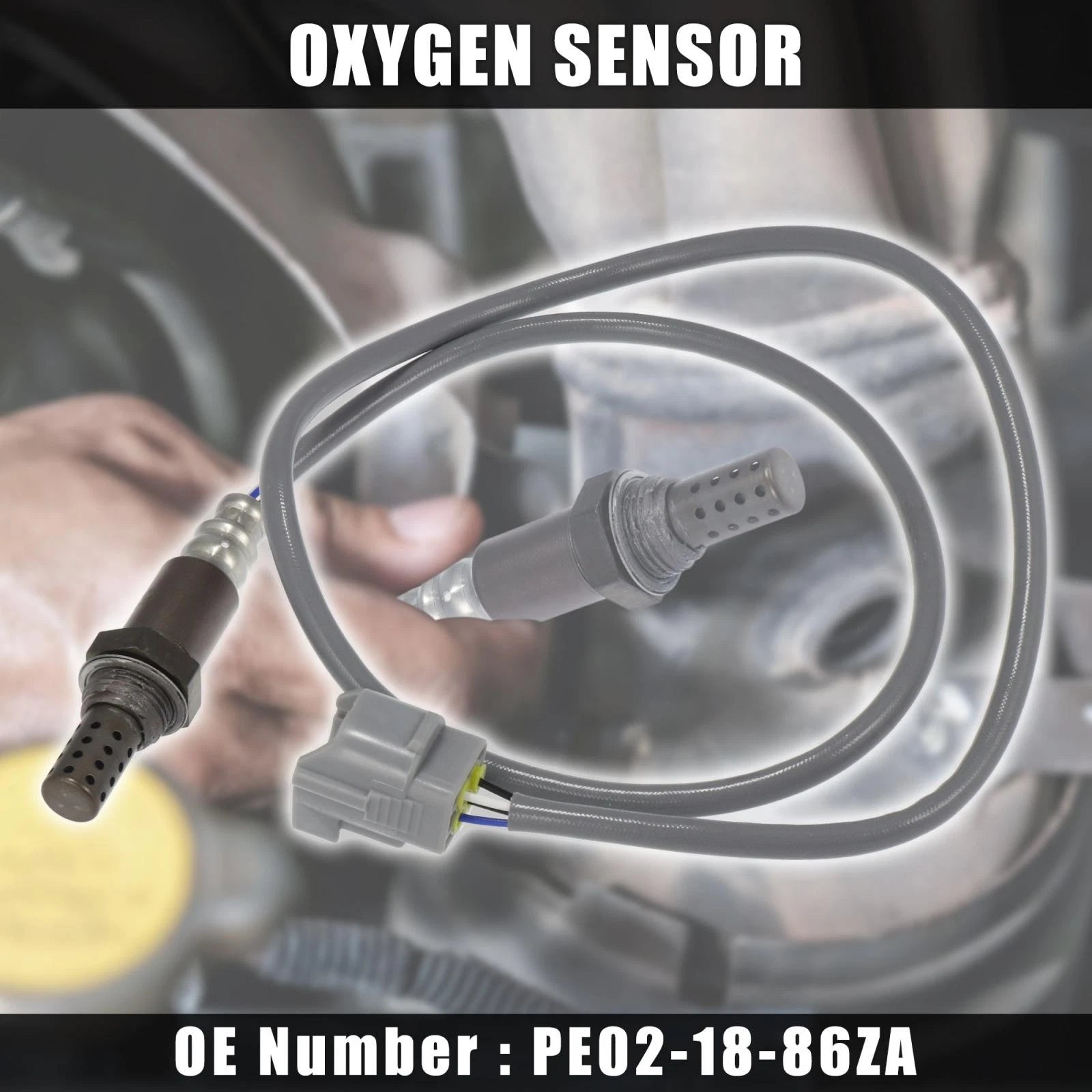 Qty 1 Air Fuel Ratio Oxygen Sensor Rear Replacement for Mazda CX-5 (2013–2016)
