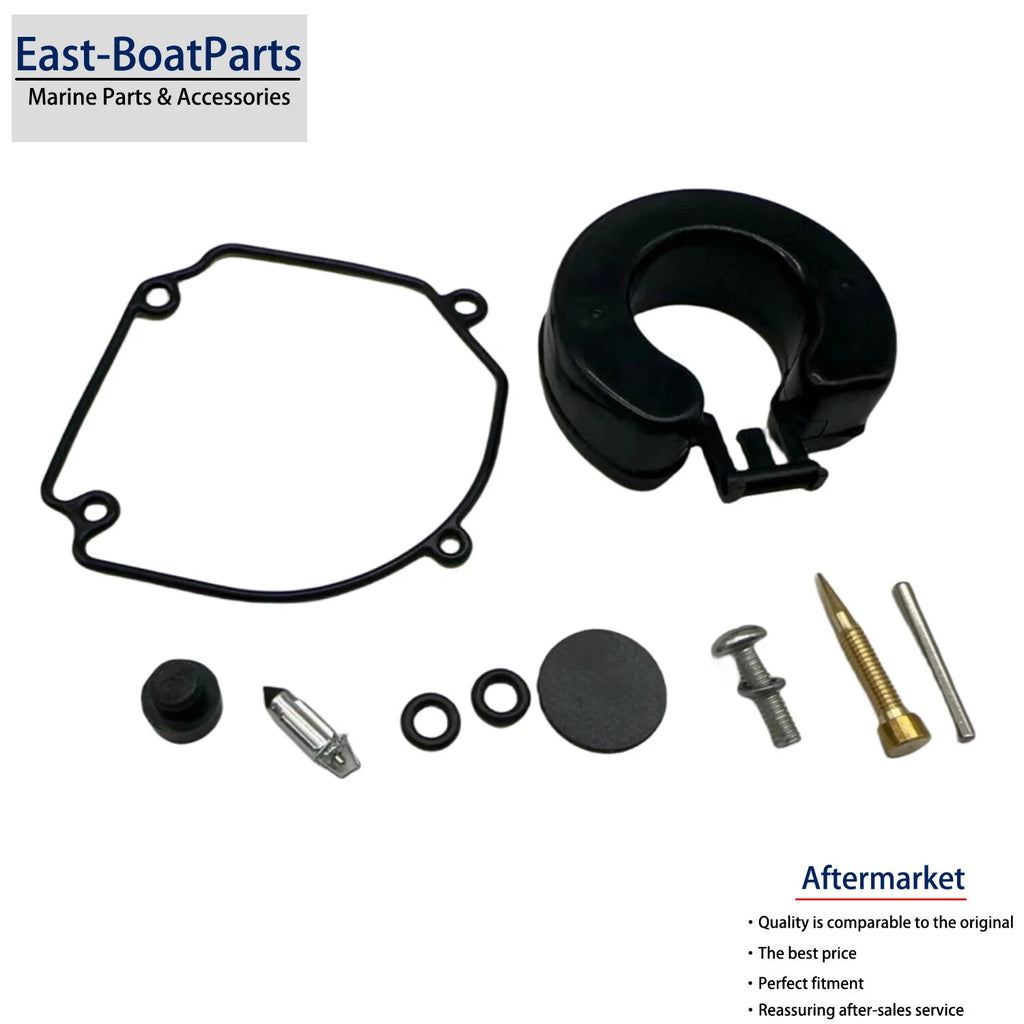 Carburetor Repair Kit for Yamaha 75 85 90 HP Outboard (6H1-W0093-00/01/02, 18-7291)