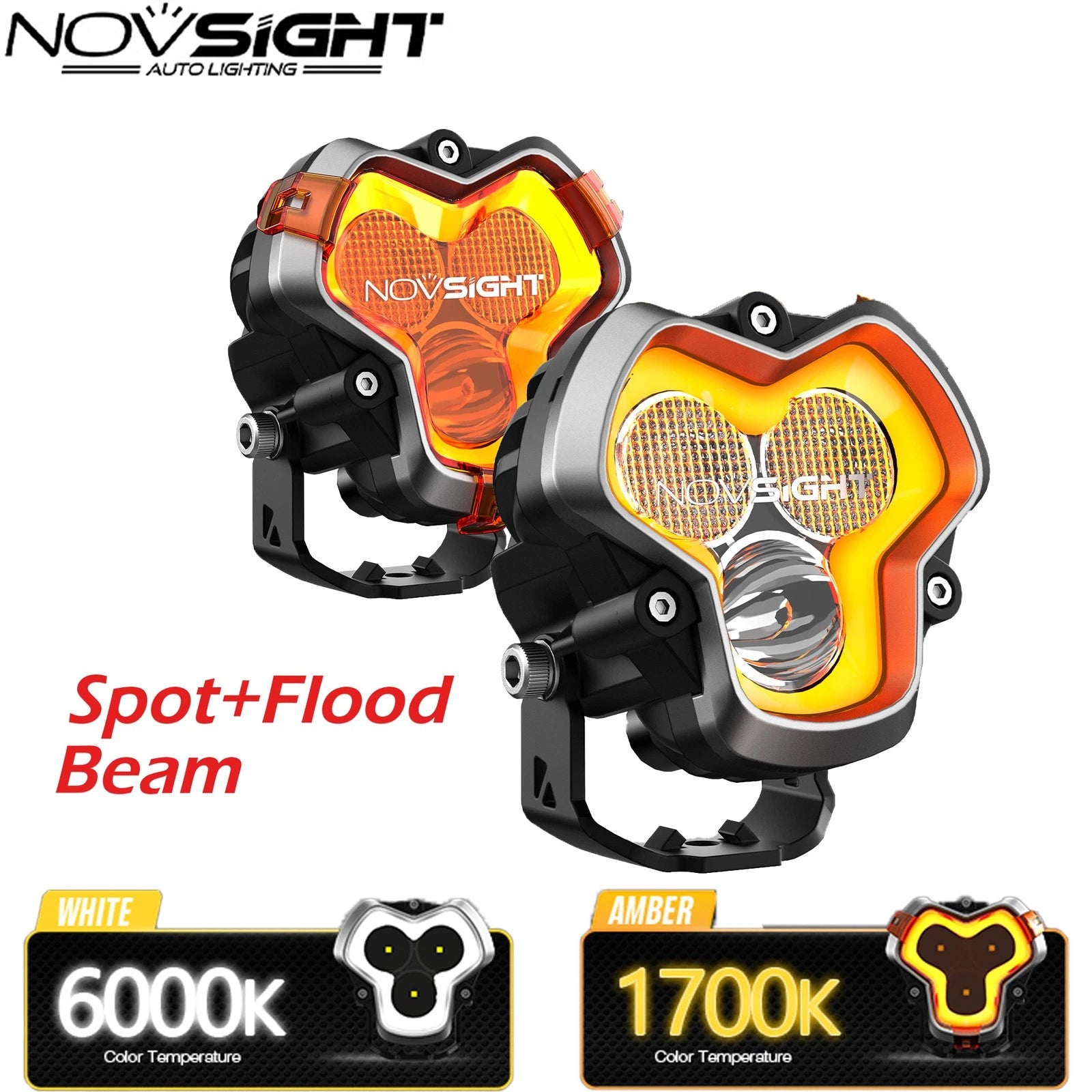 3" LED Work Light Pod for Off-Road Vehicles