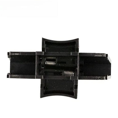 Cup Holder Insert Divider for Forester (2014–2018) Black ABS Plastic