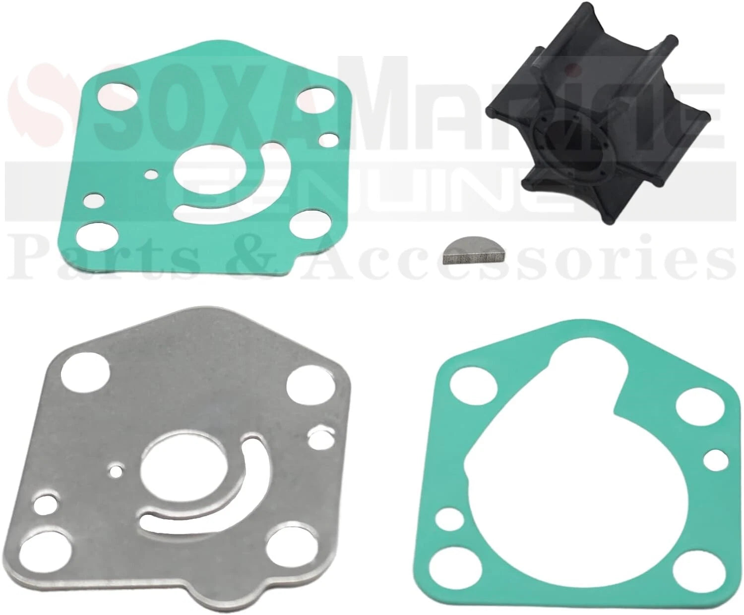 Outboard Water Pump Service Kit for Suzuki DF 9.9 15 HP (17400-94J00, 17400-94J10)