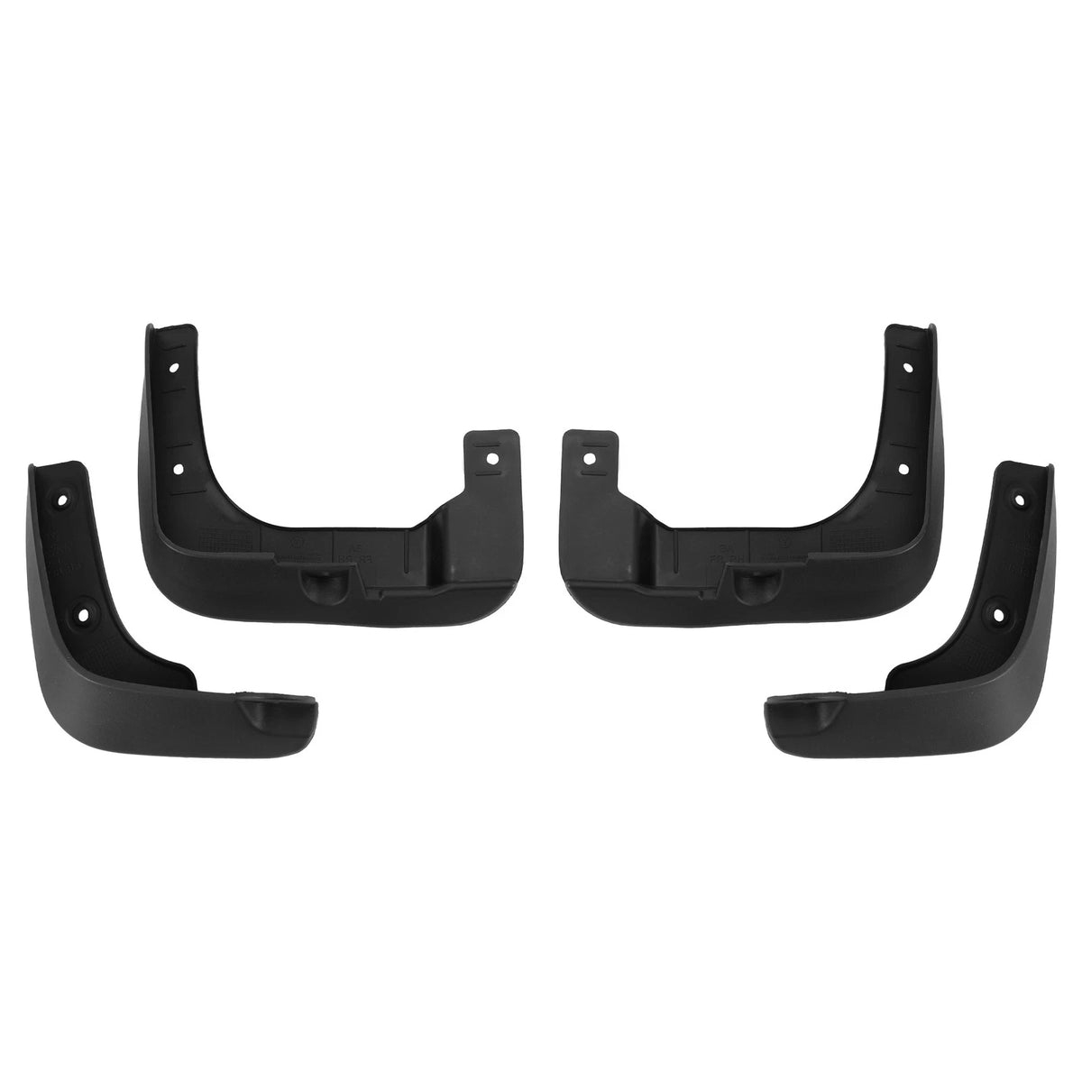 Mud Flaps Splash Guards Front Set for Hyundai i10 (2010–2015) with Mounts