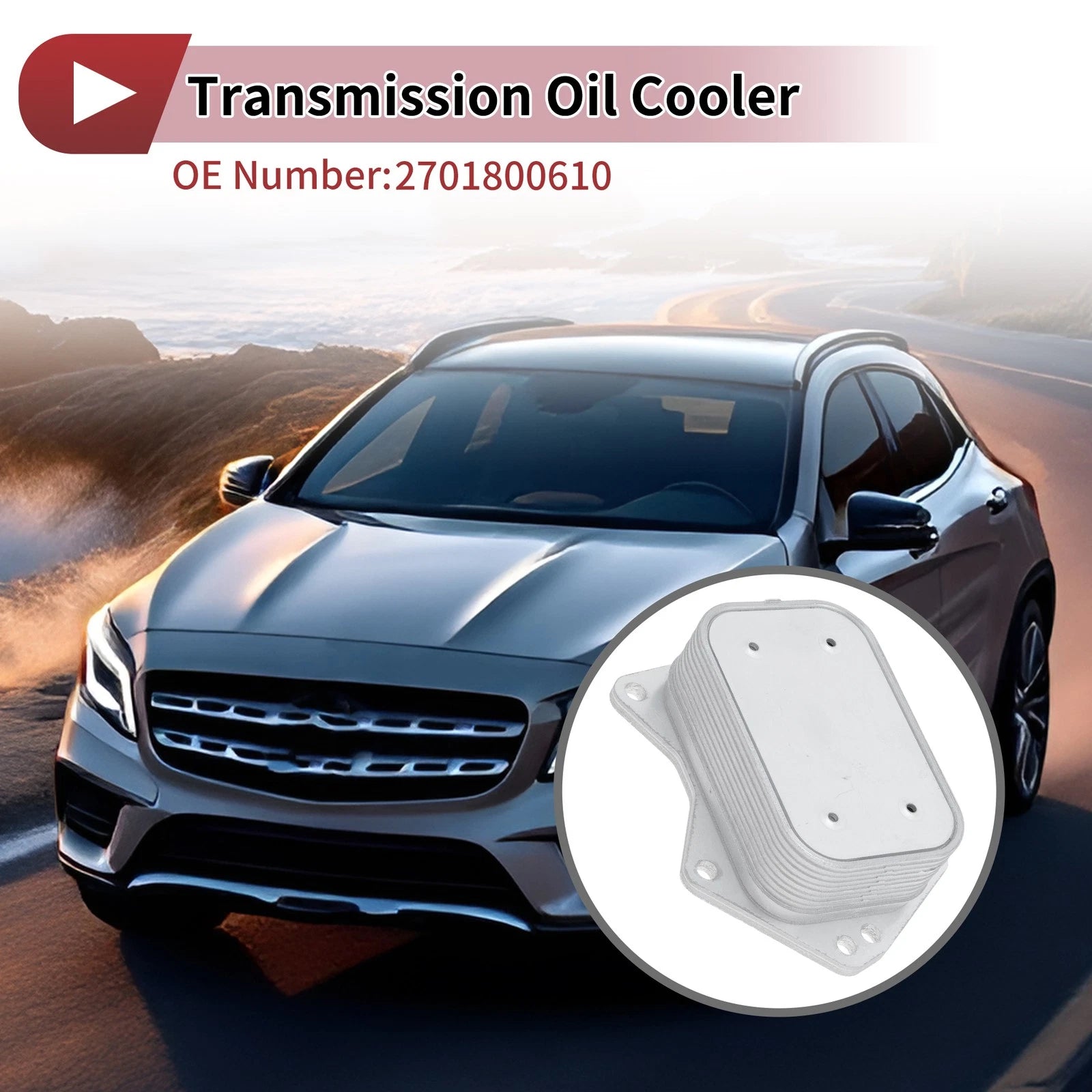 Engine Oil Cooler Replacement for Mercedes-Benz GLA-Class (2013–2019)