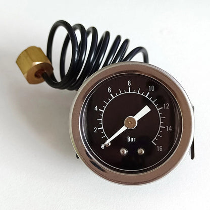 Wall Mounted Pressure Gauge for Coffee and Milk Applications