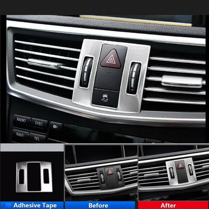 Center Console AC Vent Outlet Cover Trim for Mercedes Benz E Class (2009–2016)