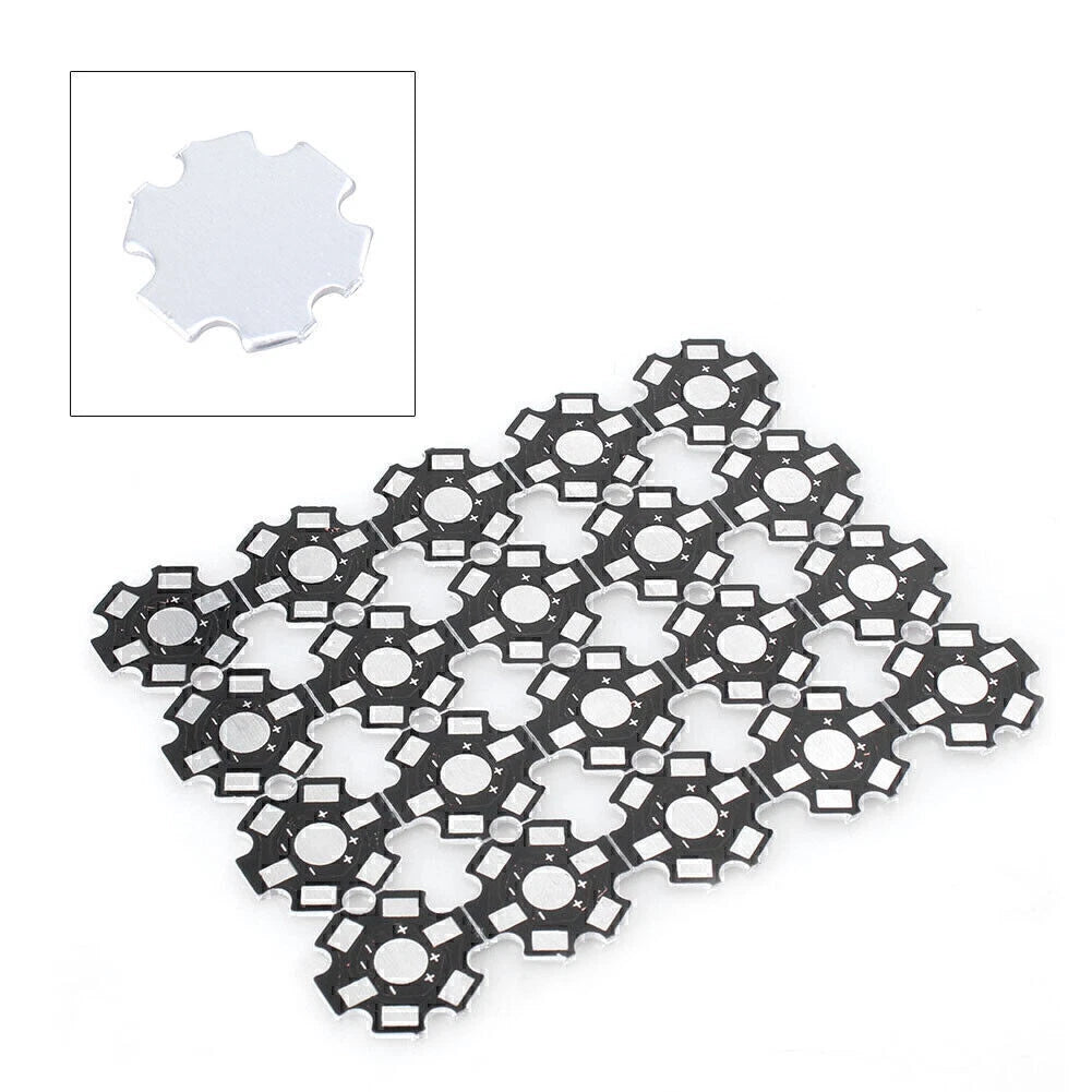 20x 20MM 1W 3W 5W LED Aluminum Base PCB Heat Sink