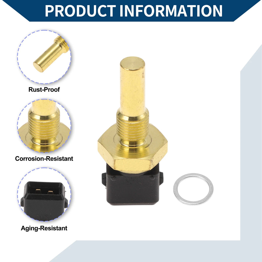 Engine Coolant Temperature Sensor for Audi Volkswagen Water Temperature (2000–2015)