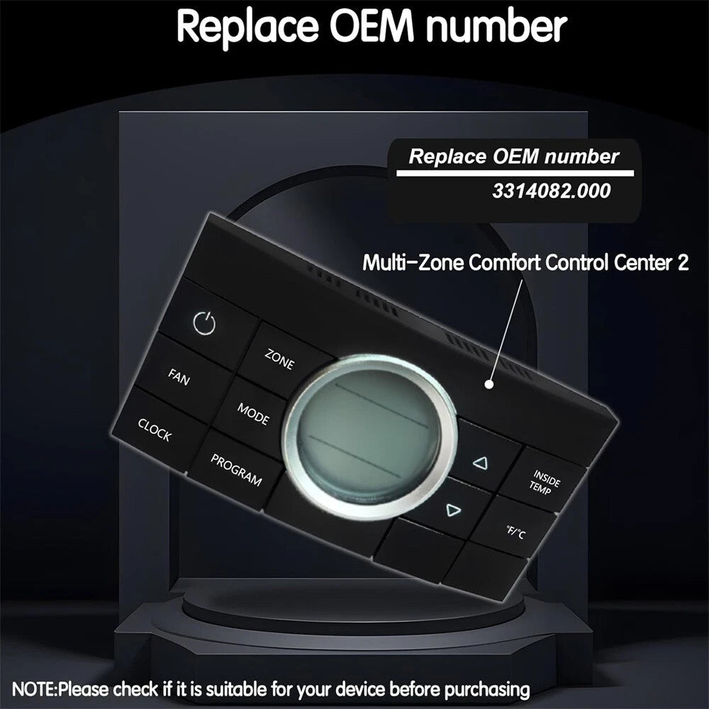 Multi-Zone Comfort Control Thermostat for RV (3314082.000)