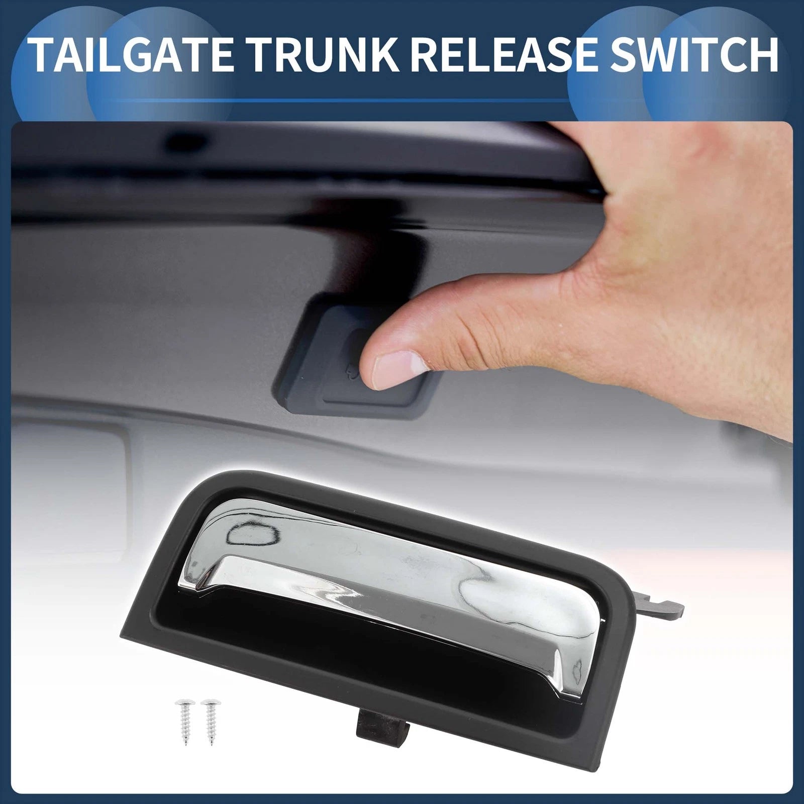 Tailgate Trunk Release Switch Replacement for Chevrolet Silverado 2014–2018