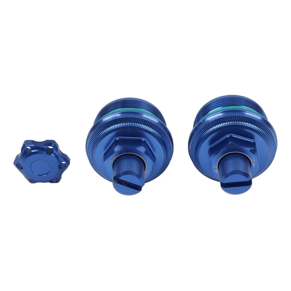 Preload Adjuster Fork Bolt Cap Screw Blue for Yamaha YZF-R3 MT-03 (2019–2023)
