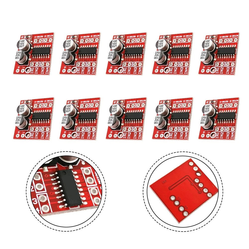 10X L298N Dual Channel Motor Driver Module for STEM Projects