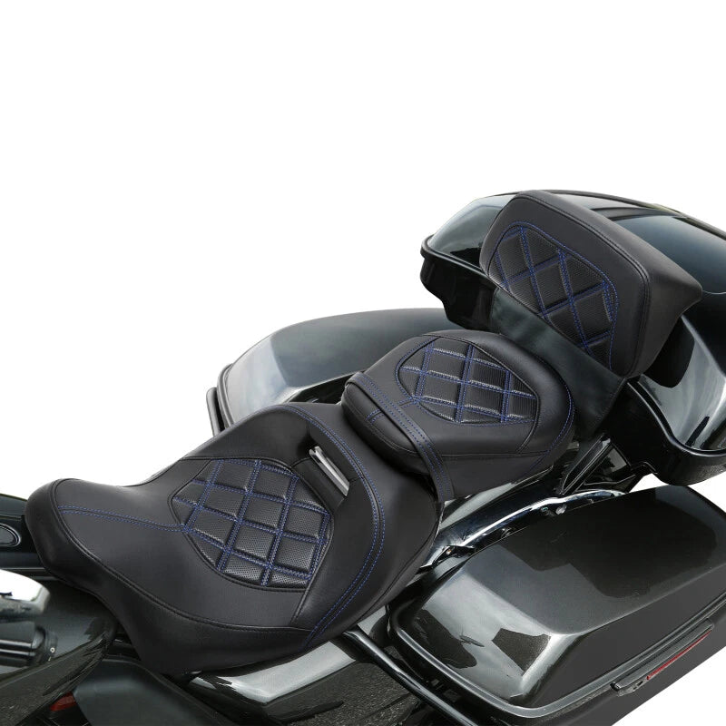 Driver Passenger Seat Backrest for Harley CVO Electra Glide (2014–2023)