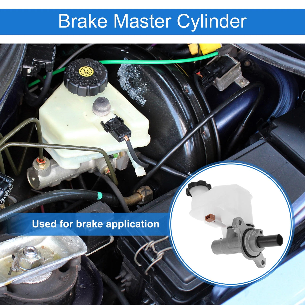 Brake Master Cylinder with Reservoir No. 585102T200 for Kia Optima (2011–2015)