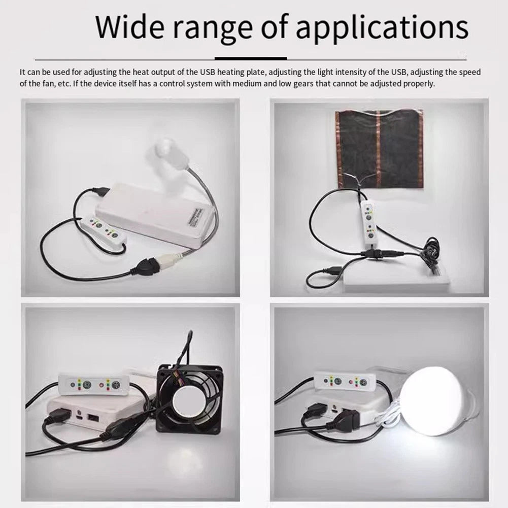 USB Timer Switch Extension Cable 60cm for Power Supply Timer Controller