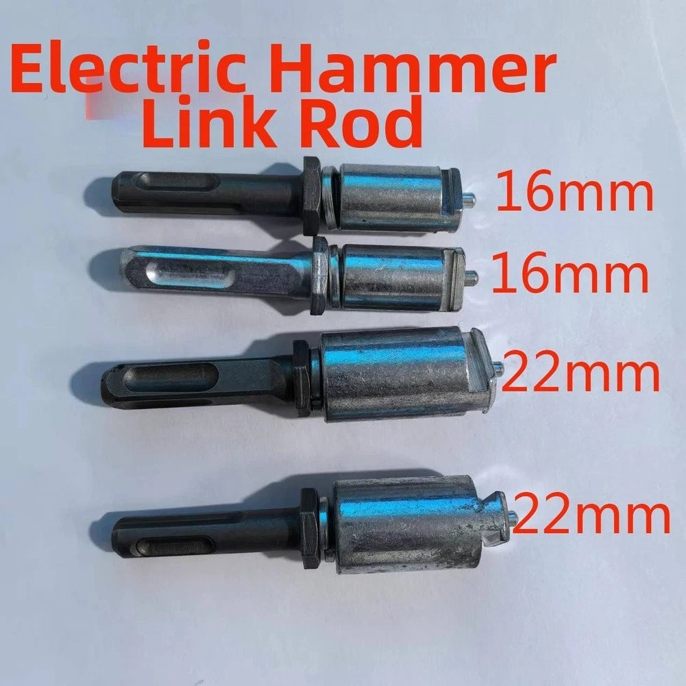Electric Hammer Plunger Connector Adapter 16mm 22mm Square Round Handle