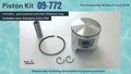 Piston Kit for Ski Doo Formula Summit 583 (STD, 09-772, 420-9958-35)