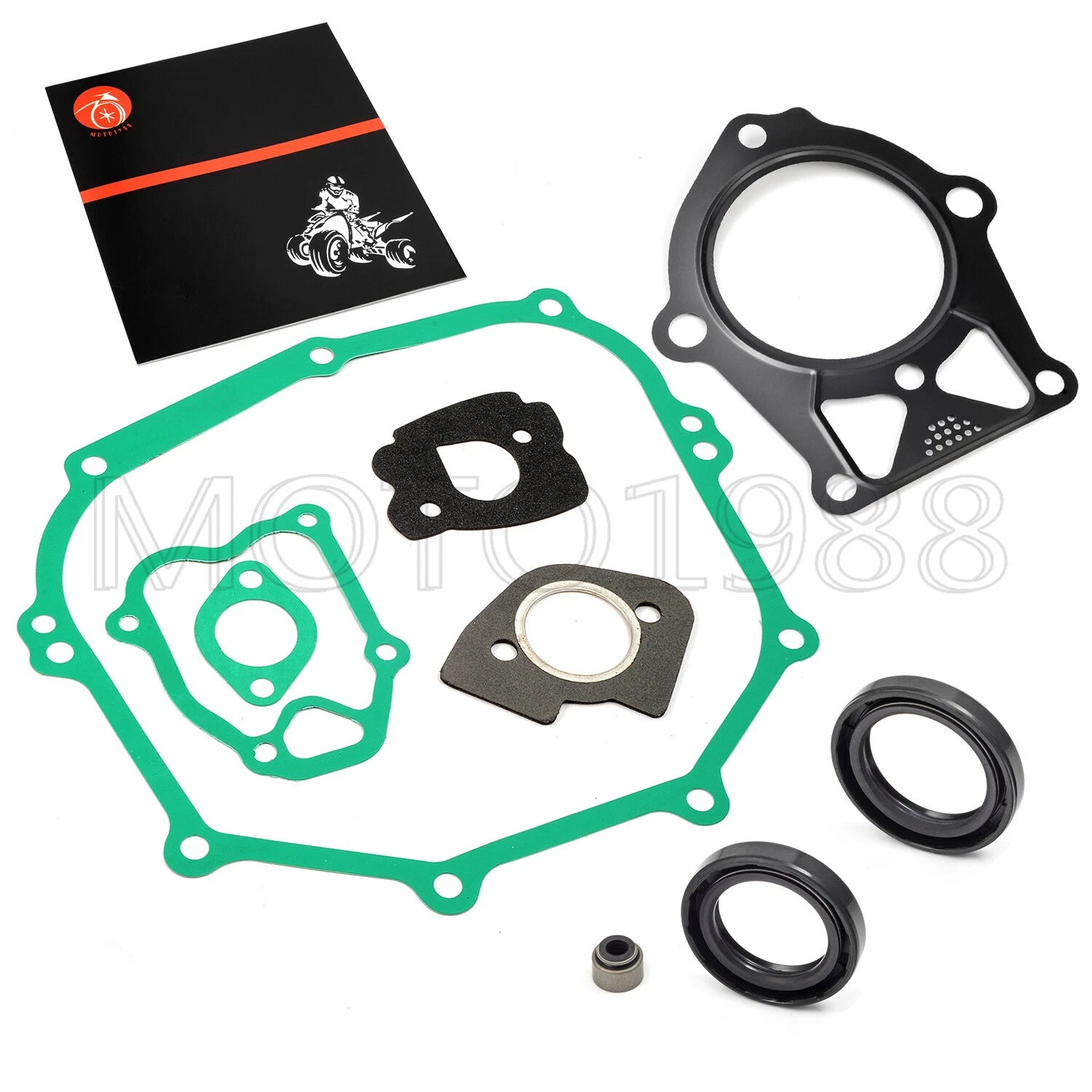 Cylinder Gaskets Seals Rebuild Kit for Yamaha Golf Cart G14 (1995–1996) JN5-11181-00