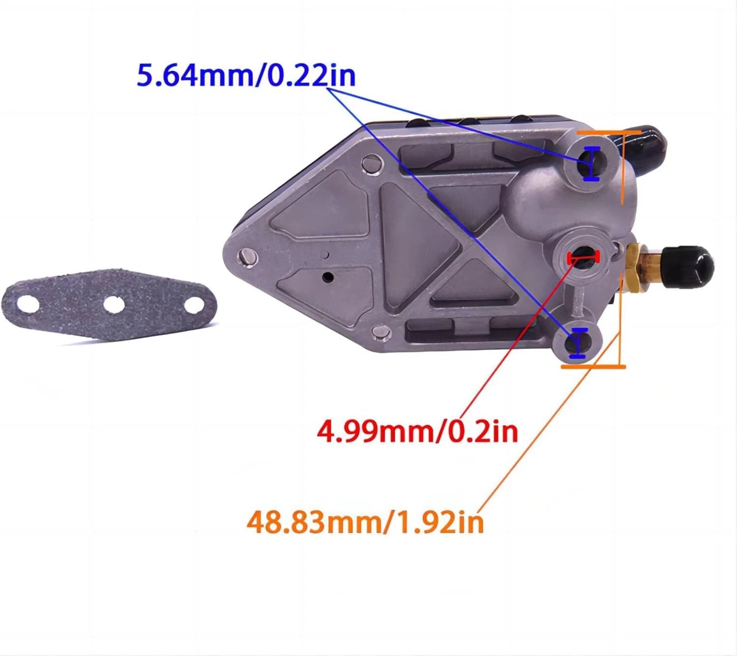 Fuel Pump for Johnson Evinrude OMC (Replacement 18-7352, 18-7351)