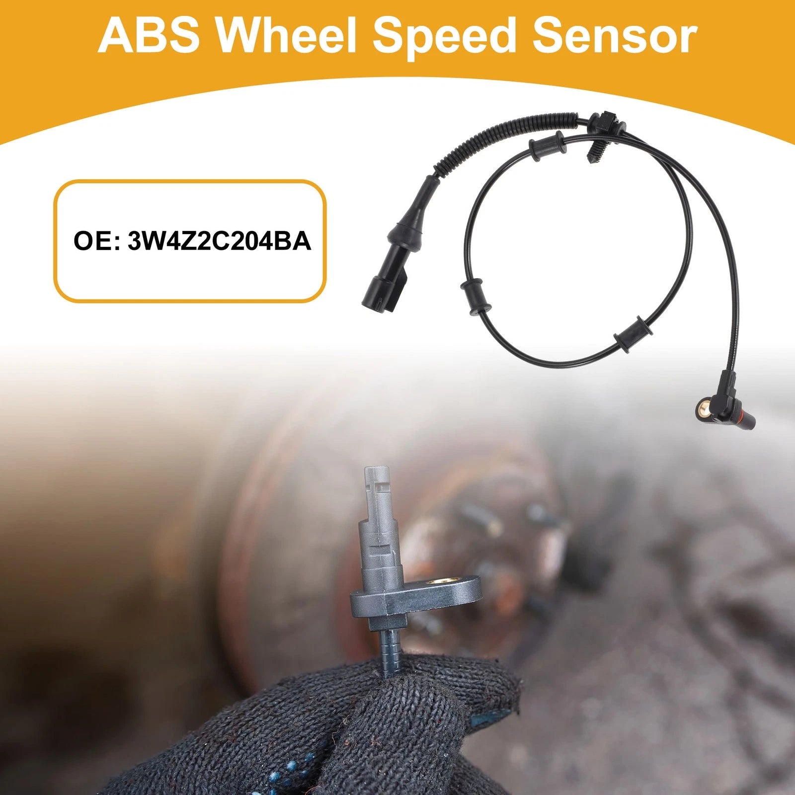 ABS Wheel Speed Sensor Replacement for Ford Thunderbird Front (2002–2005)
