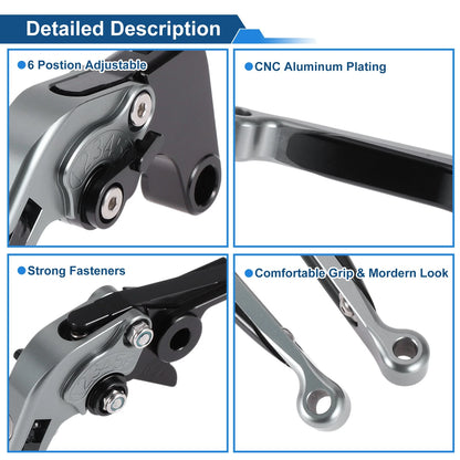 Adjustable Brake Clutch Lever Set for Yamaha YZF R1 (1999–2001)